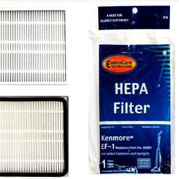 Enviro Care 976 HEPA Vacuum Filter Kenmore EF-1 Replaces 86889 NEW - Picture 1 of 4